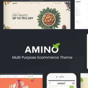 Amino – Fresh & Organic Food WordPress Theme